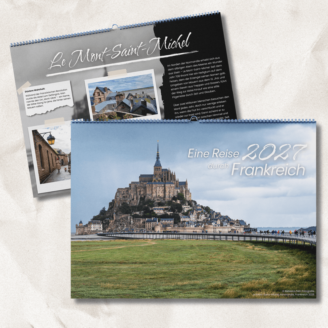 Kalender 2027 - Eine Reise durch Frankreich